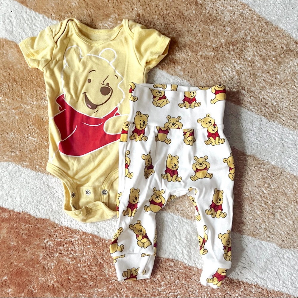 winnie the pooh baby outfit 3 m
